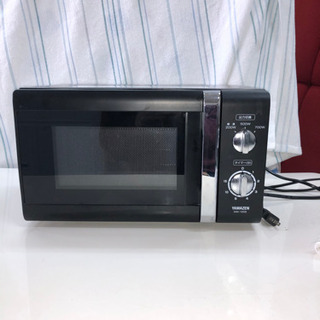 YAMAZEN 電子レンジ　黒！出力700w