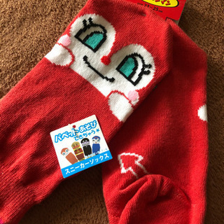 新品未使用　アンパンマン　ドキンちゃん　靴下