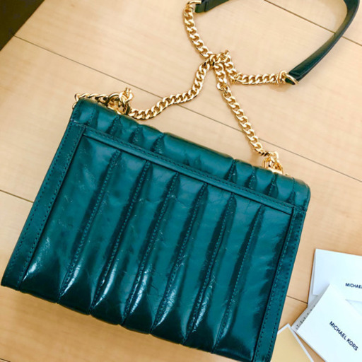 マイケルコース　MICHAEL KORS ショルダーバッグ　グリーン　緑　バッグ