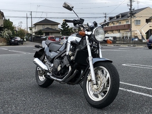 車検R2/10/17迄 ヤマハ FZX750 メッシュホース ヘッドライト ハンドル 2AK 最終モデル