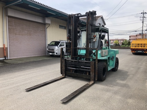 動画有　7t　三菱FD70　エンジン調子良いです♪