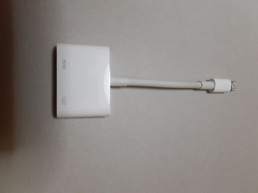 Apple純正 lightning digital avアダプタ