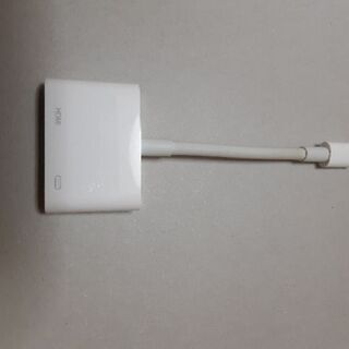Apple純正 lightning digital avアダプタ