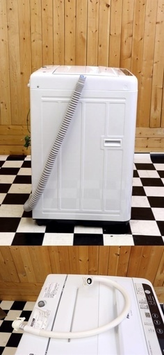 配達込み　全自動洗濯機　Panasonic NA-F50B10C 2017年製　5.0kg　ホワイト　住まい　生活　洗濯　単身