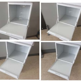 収納ケース タッパーウェア マルチオーガナイザードア付き グレー 35