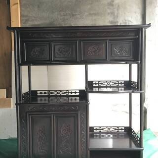 入手困難品 高級 茶箪笥 アンティーク 日本製 古物 茶道具 茶...