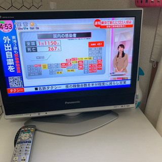 20インチのテレビ(Panasonic)