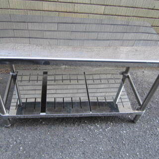 中古品 作業台 店舗用品 厨房機器 作業機器 45×100×64...