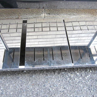 中古品 作業台 店舗用品 厨房機器 作業機器 45×100×64cm 収納台 ステンレス台 キッチン 業務用 厨房の画像
