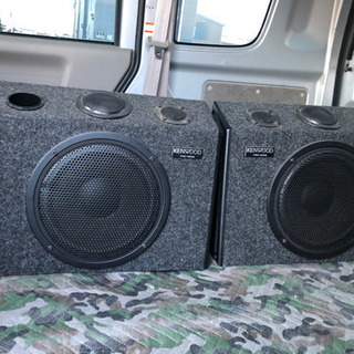 KENWOOD 3WAYボックススピーカー　左右セット中古