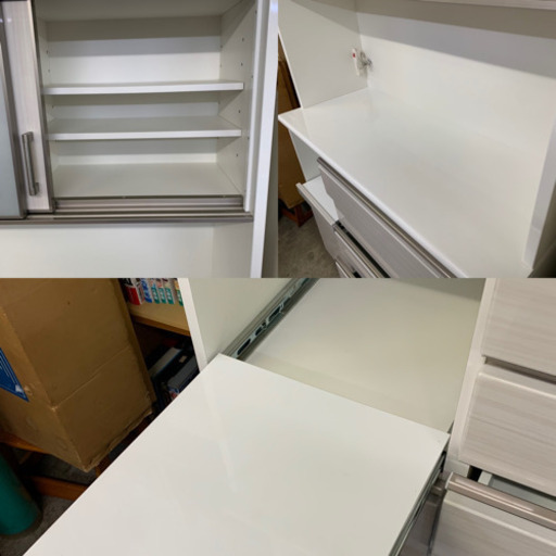 美品　ニトリ　キッチンボード　食器棚　