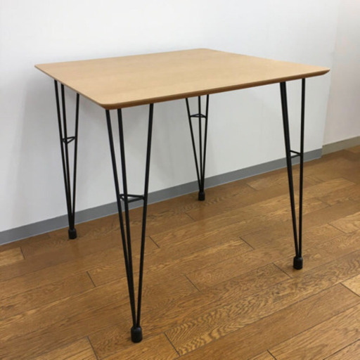 ダイニングテーブル（Nクーボ70 WH）ほぼ新品