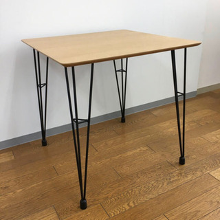 ダイニングテーブル（Nクーボ70 WH）ほぼ新品