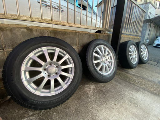 16インチ　アルミホイール　４本セット　エスティマ　LA STRADAホイール