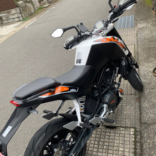 KTM duke125 インジェクション　ABSモデル　走行距離7500の画像