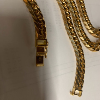 K18 喜平ネックレス 6面ダブル 100gの画像