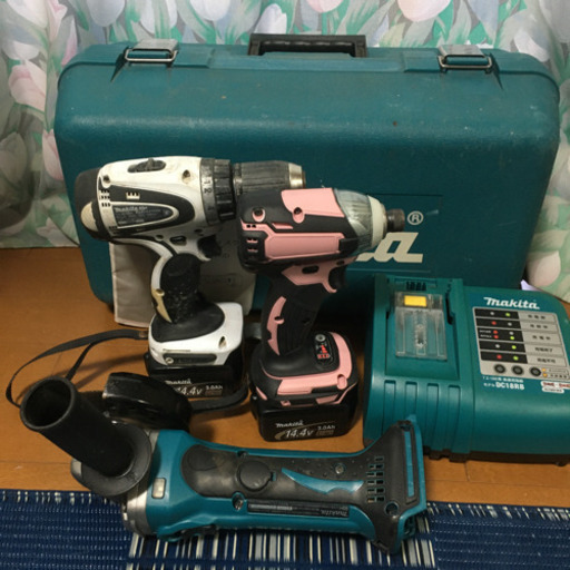 値下げ　マキタ　14.4V 電動工具セット　GA400 DF440 TD136