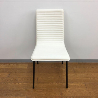 ダイニングチェア（Nクーボ PVC WH）ほぼ新品