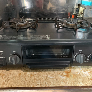 ic-n36b-r ガスコンロ 引越しするので売ります。の画像
