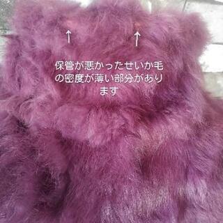 ラビットファーコートの画像