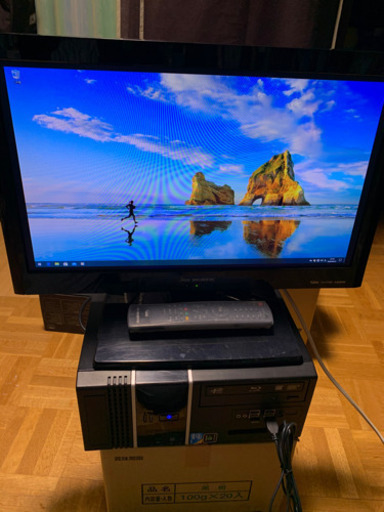 自作パソコン&テレビモニター