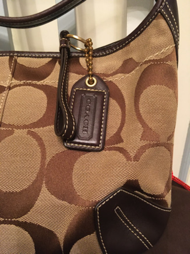 コーチ　ロゴ　バッグ　ショルダー　バック　COACH