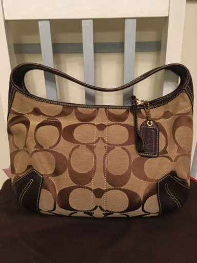 コーチ　ロゴ　バッグ　ショルダー　バック　COACH