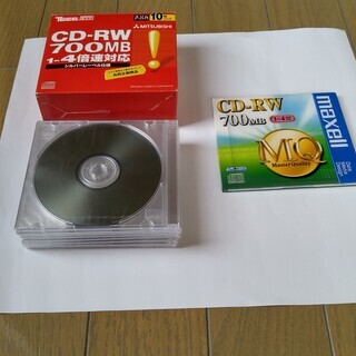 CD-RW  新品（未開封）９枚 の画像