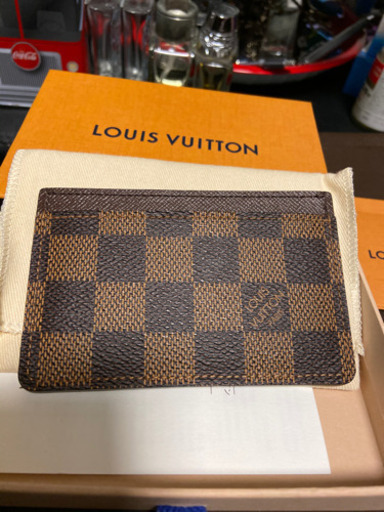 ダミエ　カードケース　louis vuitton