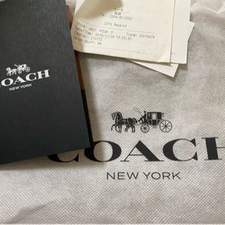 COACH　ストールの画像