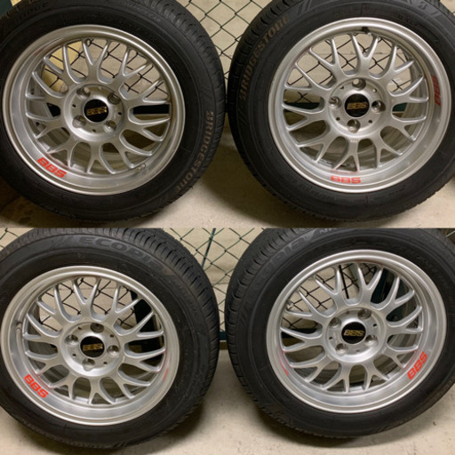 BBS RG357 185/60/15 エコピア 19年50週 9部山