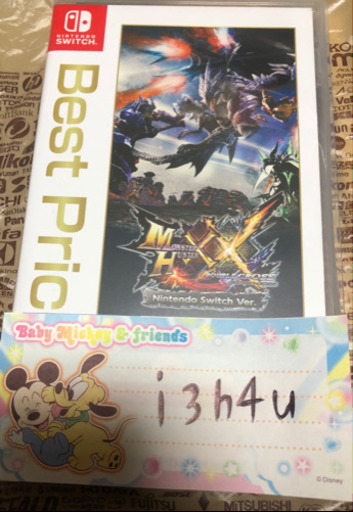 任天堂Switch 本体＋モンハン カセット1つ