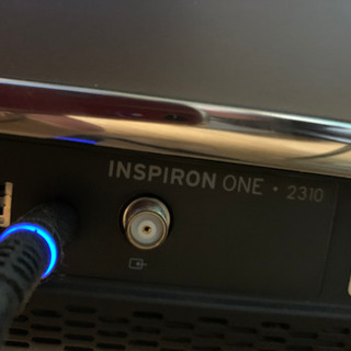 【中古品】DELL 軽量一体型 Inspiron one 2310 i3/4GB/500GB/FullHD 23'モニタ Windows10 TV(ワンセグチューナー)の画像