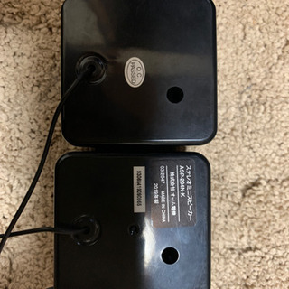 小型スピーカー　携帯、ラジオ、TVなんでも接続可能！の画像