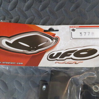UFO PLAST ユーフォ― フォークスライダー 黒 06～08 KX250F 用 新品 札幌発の画像
