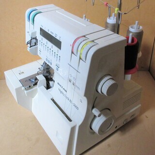 ☆リッカー RICCAR RL-5000 MIGHTY LOCK コンピューターミシン ロック◆古き良き昭和レトロを感じる脚踏み式の画像
