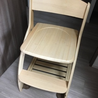 学習椅子　木目調