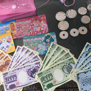 【中古】プリキュア　お金遊び　おもちゃの画像