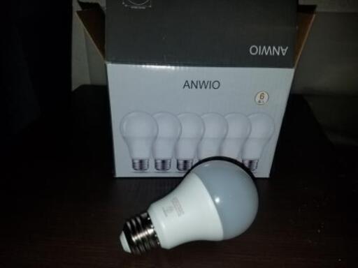 LED電球　電球色  6個
