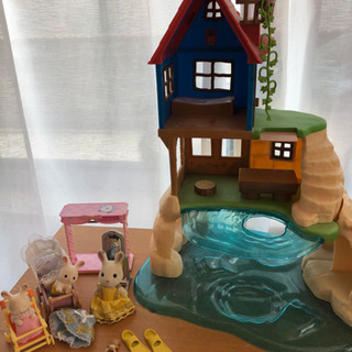 【中古】シルバニア　セット