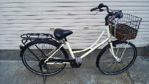 中古自転車43  切替付オートライト