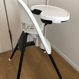 BABYBJÖRN ハイチェア ホワイト/ブラック BABY BJORN ベビーチェア