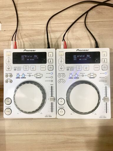 CDJ-350 2台セット ホワイト Pioneer