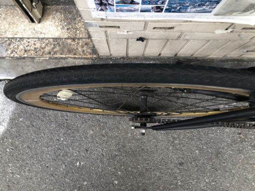 【中古車】700C ピストバイク ハンドル短め