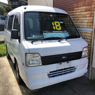 H18年式　スバル　サンバー　2WD A/C P/S ラジオ