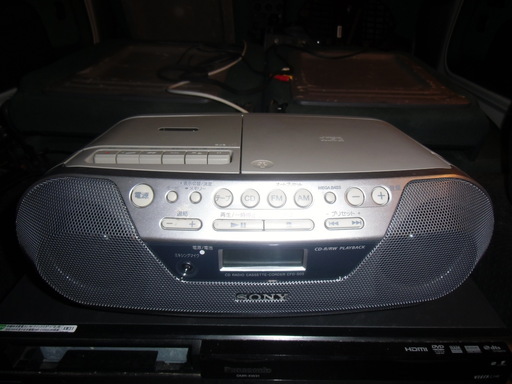 SONY CDラジオCFD-S05