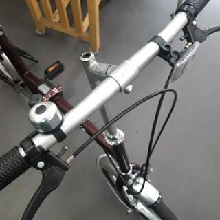 売り切れました【中古自転車】美品　16インチ折り畳み式自転車　車に積んでおくと便利！