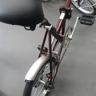売り切れました【中古自転車】美品　16インチ折り畳み式自転車　車に積んでおくと便利！