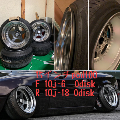 work meister cr01 15インチ pcd100