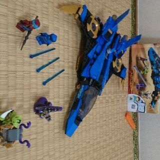 (商談中)レゴブロック ジェイのイナズマファイターの画像